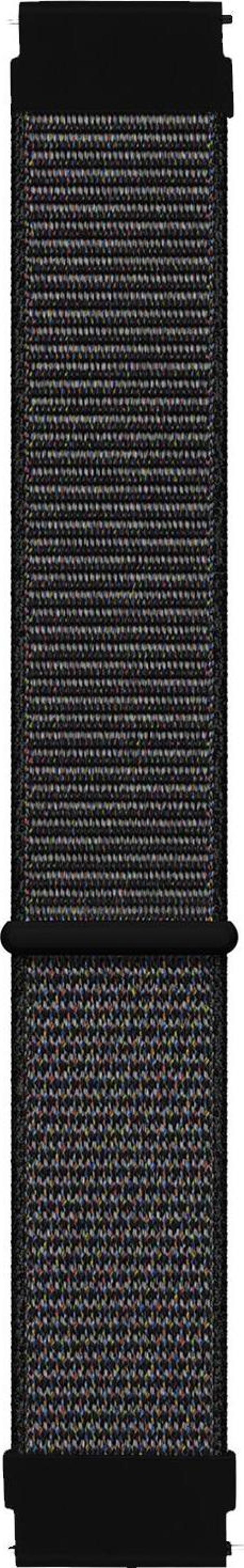 Microsonic Huawei Watch GT 3 Pro 46mm Titanyum Hasırlı Kordon Woven Sport Loop Siyah - Image 1