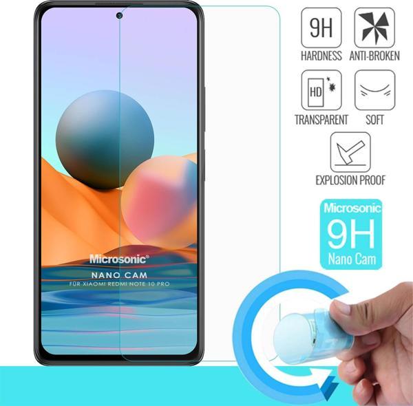 Microsonic Xiaomi Redmi Note 10 Pro Nano Glass Cam Ekran Koruyucu - Image 1