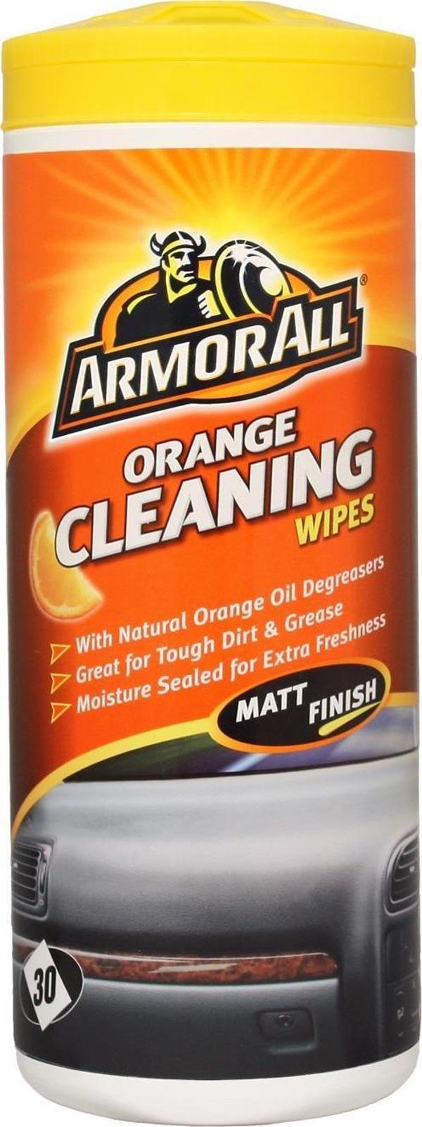 Armor All Orange Genel Temizlik Mendili Natural Kokulu Mat 30 Adet - Image 1