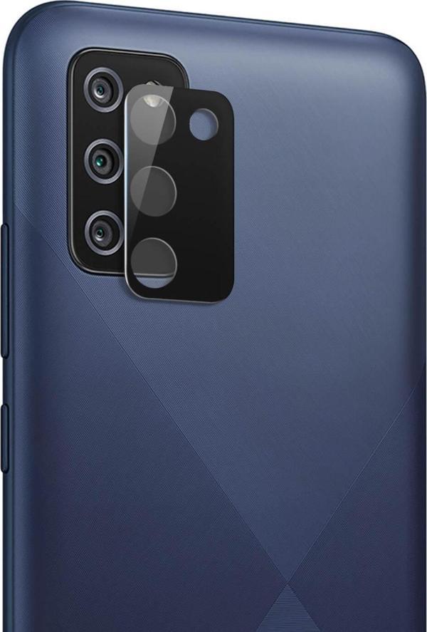 Microsonic Samsung Galaxy A02s Kamera Lens Koruma Camı V2 Siyah - Image 1