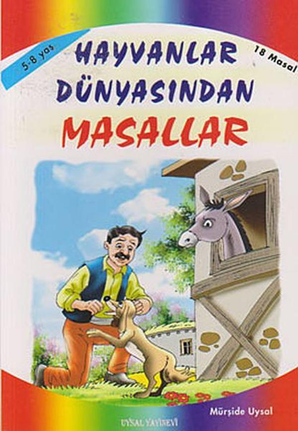 Hayvanlar Dünyasından Masallar (Küçük Boy) - Uysal Yayınevi - Image 1