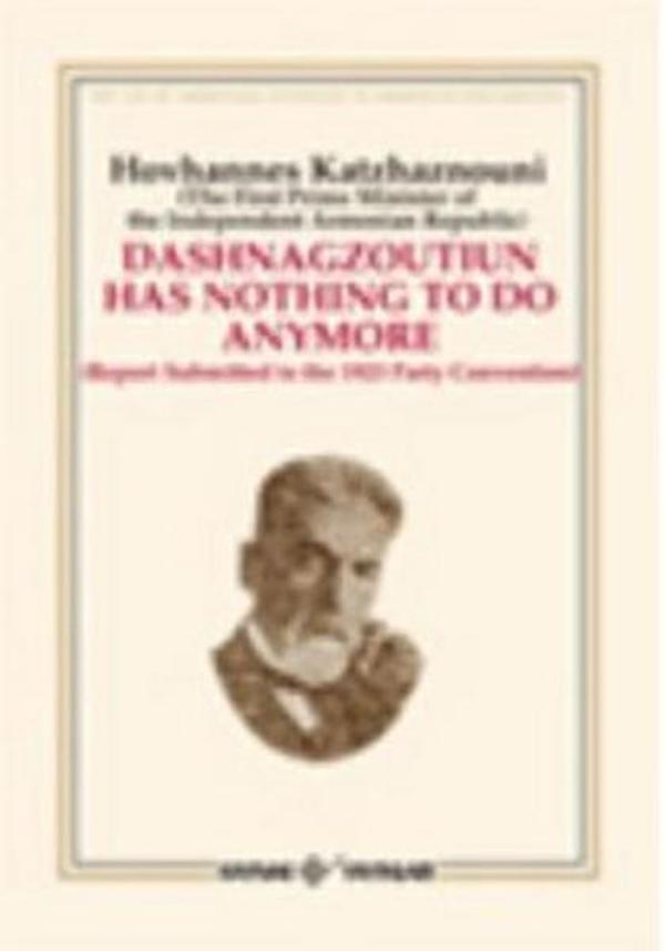 Dashnagtzoutiun Has Nothing To Do Anymore - Kaynak Yayınları - Image 1