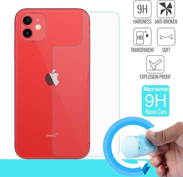 Microsonic Apple iPhone 12 Mini Arka Nano Cam Ekran Koruyucu - Image 1