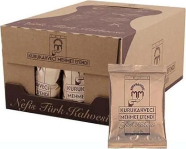 Kurukahveci Mehmet Efendi 100 g 25 'li Paket Türk Kahvesi - Image 1