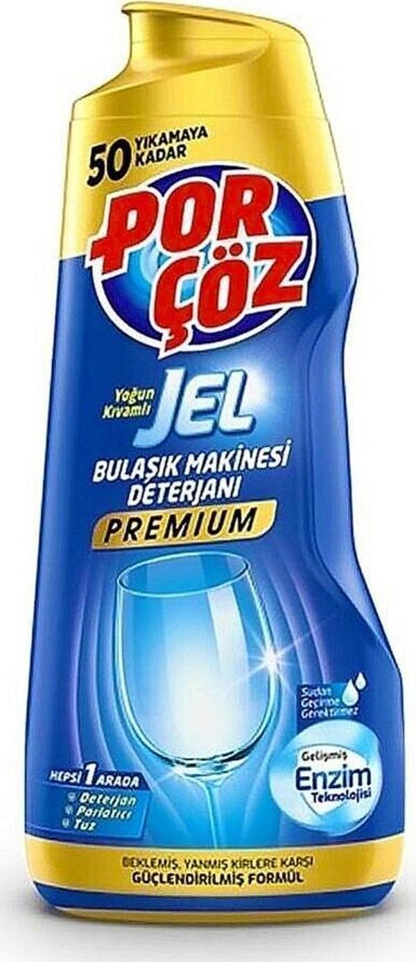 Porçöz Premium Bulaşık Makinesi Deterjanı Jel 900 Ml - Image 1