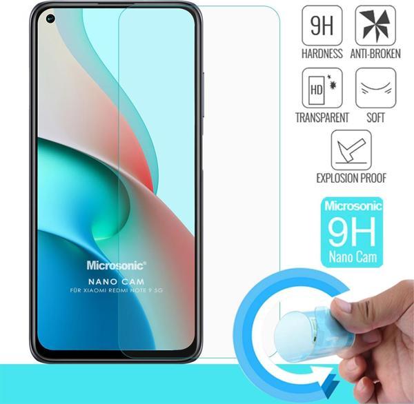Microsonic Xiaomi Redmi Note 9 5G Nano Glass Cam Ekran Koruyucu - Image 1