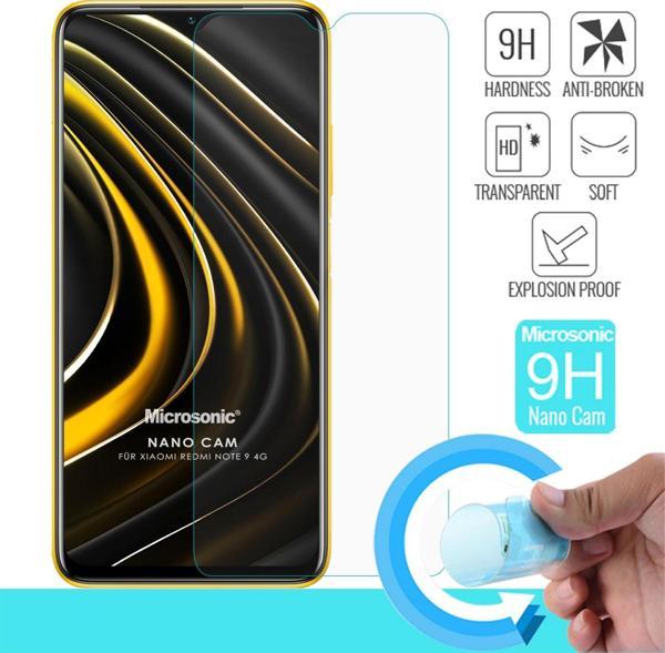 Microsonic Xiaomi Redmi Note 9 4G Nano Glass Cam Ekran Koruyucu - Image 1