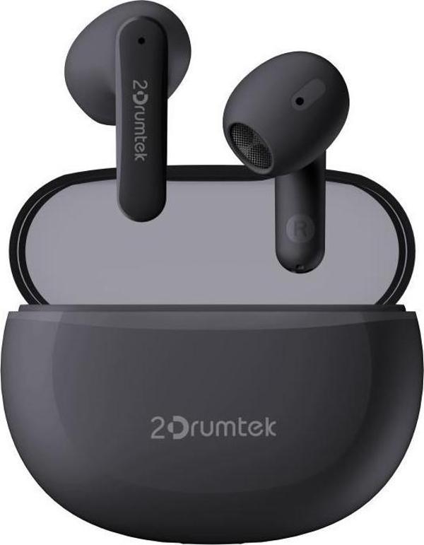 A4 Tech 2Drumtek B20 Ash Grey Tws Bt5.2-M.O.C.I Gri Bluetooth Kulaklık - Image 1