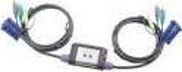 Aten CS62A-A7 2 Port KVM Switch with Audio - Image 1