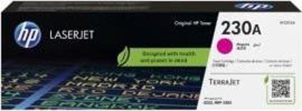 HP 230A Magenta Kırmızı 1.800 Sayfa Toner W2303A - Image 1