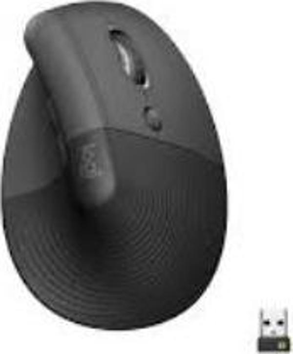 Logitech 910-006494 Lift Kablosuz Ergonomik Dikey Siyah Mouse - Image 1