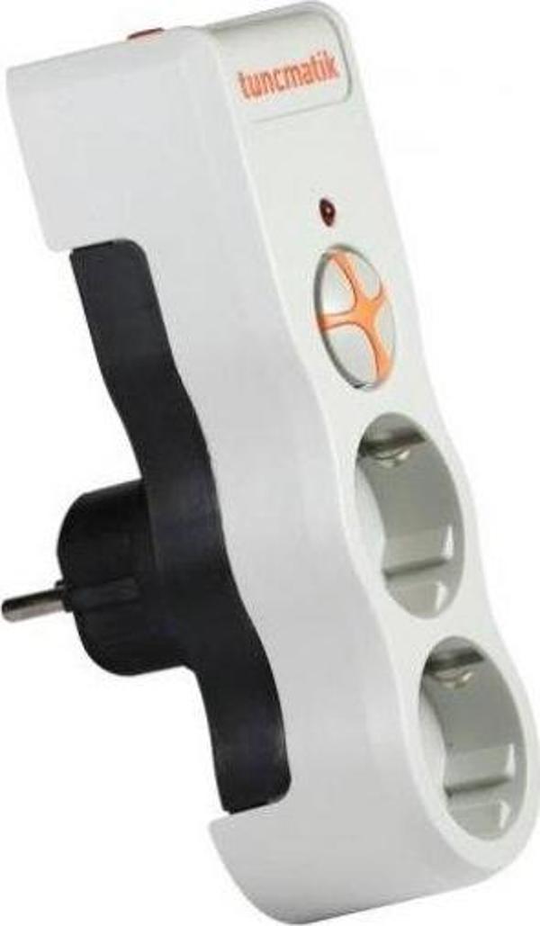 Tunçmatik TSK5080 Powersurge2 Enerji Koruma Prizi 2li 525 Joule Beyaz - Image 1