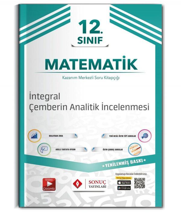 Sonuç Yayınları 12.Sınıf İntegral Çemberin Analitik İncelenmesi - Sonuç Yayınları - Image 1