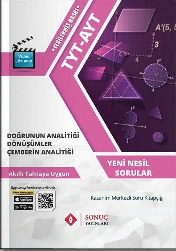 Sonuç Yayınları TYT AYT Doğrunun Analitiği Dönüşümler Çemberin Analitiği Soru Bankası - Sonuç Yayınları - Image 1
