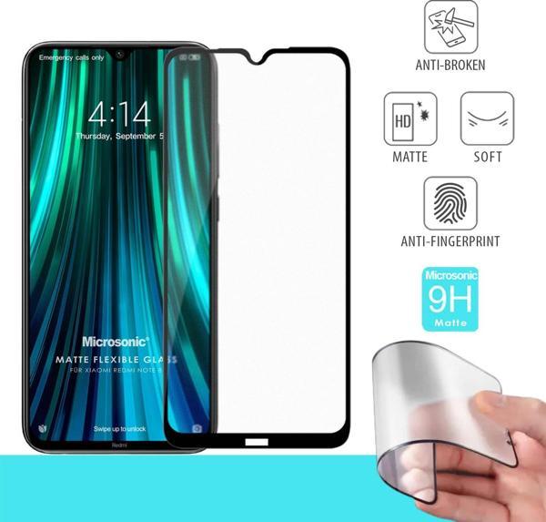 Microsonic Xiaomi Redmi Note 8 Seramik Matte Flexible Ekran Koruyucu Siyah - Image 1