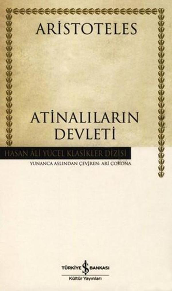 Atinalıların Devleti - Hasan Ali Yücel Klasikleri - İş Bankası Kültür Yayınları - Image 1