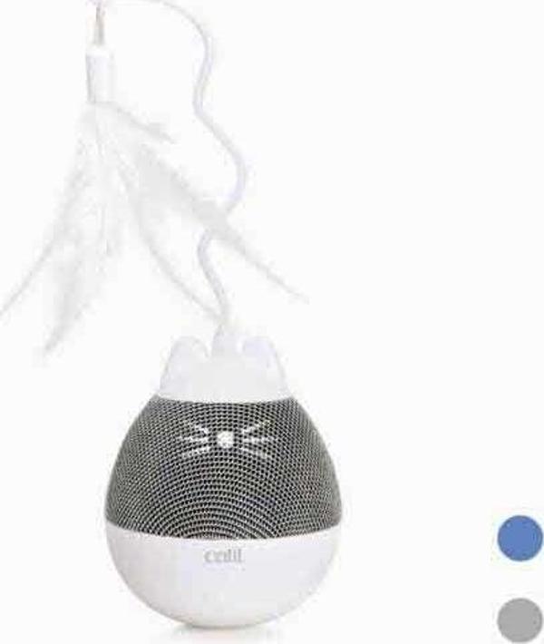 Catit Pixi Spinner Akıllı Oyuncak Gri Beyaz - Image 1