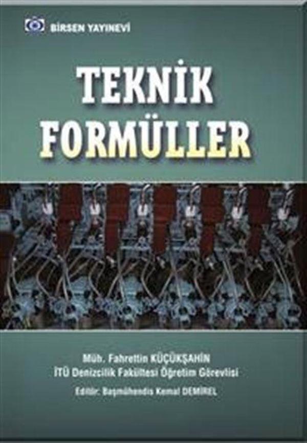 Birsen Yayınevi Teknik Formüller - Birsen Yayınevi - Image 1