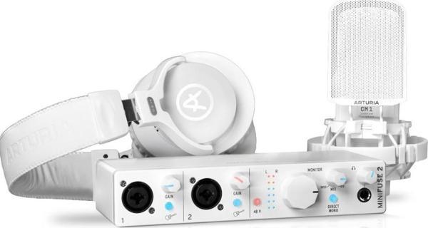 ARTURIA MINIFUSE RECORDING PACK - WHITE VERSION - Image 1