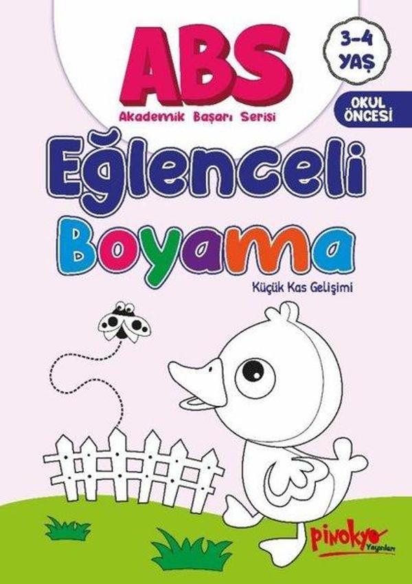 ABS Eğlenceli Boyama Küçük Kas Gelişimi 3 - 4 Yaş - Pinokyo - Image 1