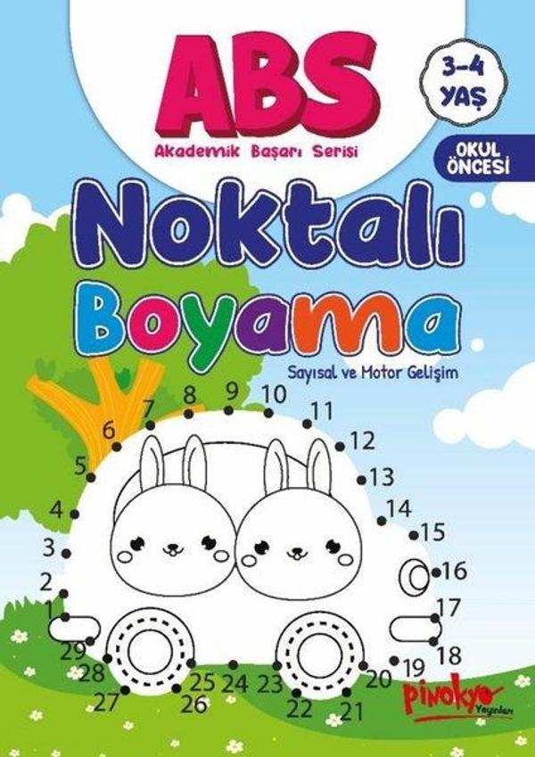 ABS Noktalı Boyama Sayısal ve Motor Gelişim 3 - 4 Yaş - Pinokyo - Image 1