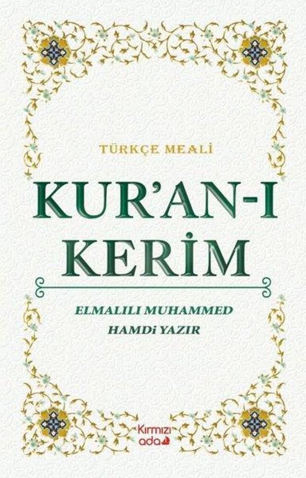 Kur'an-ı Kerim Türkçe Meali - Kırmızı Ada Yayınları - Image 1