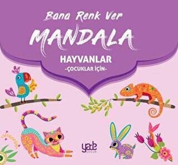 Bana Renk Ver - Mandala - Çocuklar İçin - Hayvanlar - Yade Kitap - Image 1