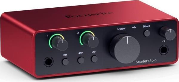 Focusrite Scarlett Solo Gen 4 Ses Kartı - Image 1