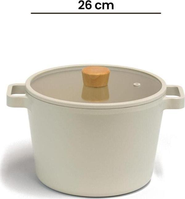 Neoflam Fika Alüminyum Döküm Derin Tencere 26 Cm - Image 1