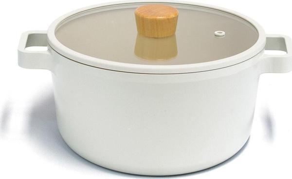 Neoflam Fika Cam Kapaklı Alüminyum Döküm Derin Tencere 26X13Cm Indüksiyonlu - Image 1
