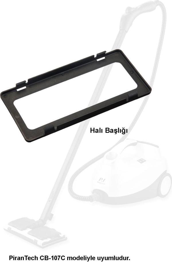 Pirantech Cb-107C Uyumlu Buharlı Temizlik Makinası Yedek Halı Başlığı - Image 1