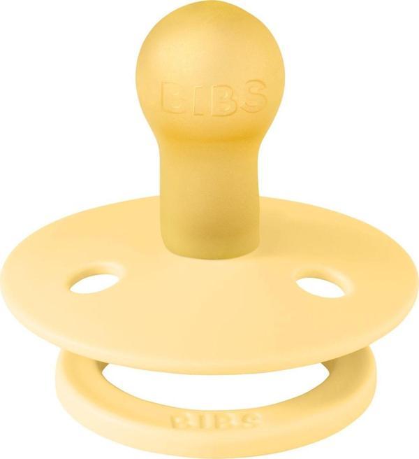 Bibs Colour Kauçuk Emzik - Pale Butter 6 Ay - Image 1