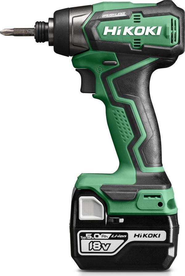 Hikoki WH18DD 18V/5Ah. 140Nm Kömürsüz Şarjlı Darbeli Torklu Vidalama - Image 1