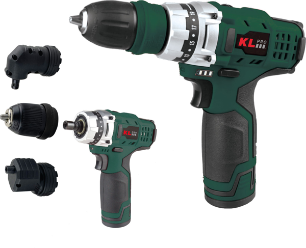 Klpro 10.8Volt/2.0Ah Li-ion Özel Aksesuarlı Prof. Matkap Klnm1020S - Image 1