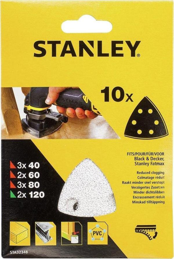 Stanley Çok Amaçlı Alet 10'lu Zımpara Seti - Image 1