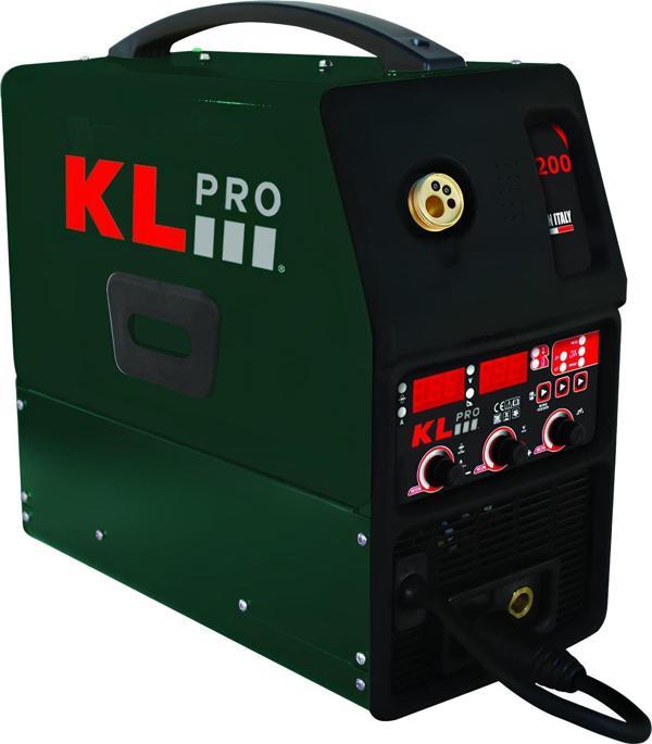 Klpro KLMIG200 200 Amper MMA İnverter Gazlı ve Gazsız Gaz Altı Kaynak Makinesi - Image 1