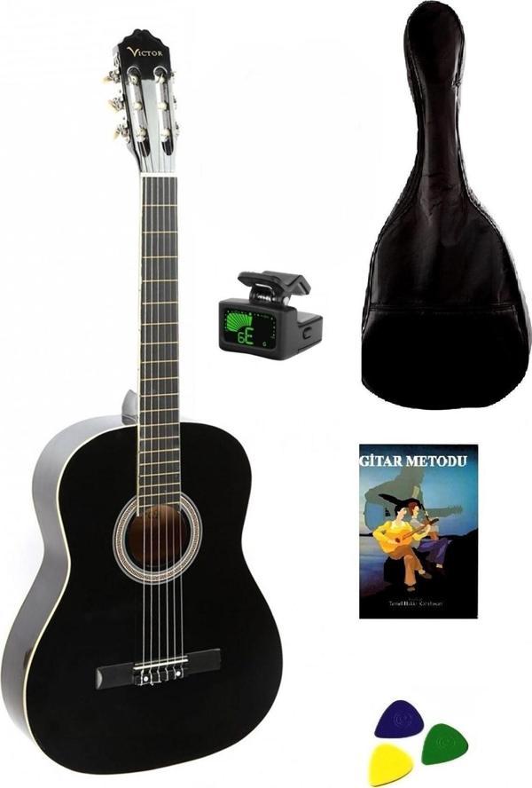 Arriva Victor Klasik Gitar Siyah Seti - Image 1
