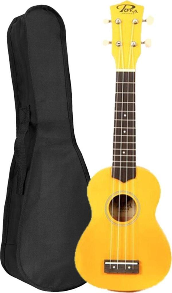Puka Pk - 10 Soprano Ukulele Sarı (Kılıf Hediye) - Image 1