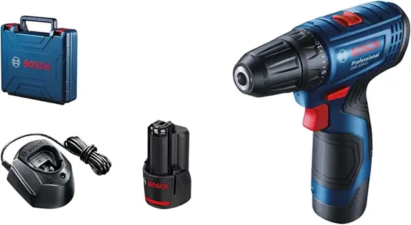 Bosch Akülü Darbeli Vidalama Matkabı Gsb 120-lı (2 X 2,0 Ah Akü)  - Image 1