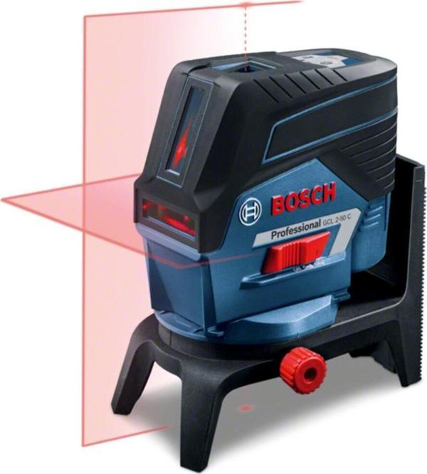Bosch Gcl 2-50 C + Bt150 Tripodlu Çapraz Çizgili Noktasal Hizalama Lazeri - Image 1