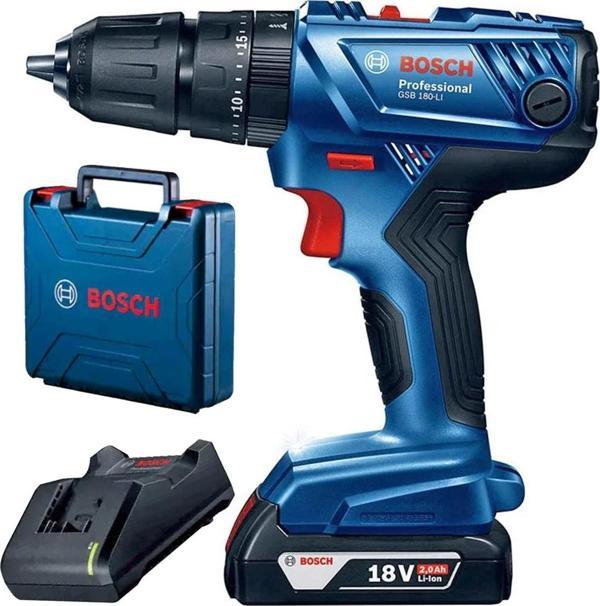 Bosch Gsb 180 Li Tek Akülü Darbeli Matkap  - Image 1