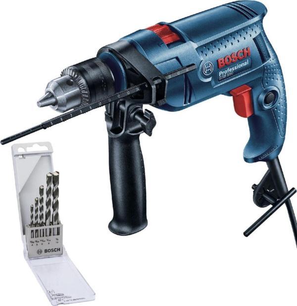 Bosch Gsb 550 Professional Darbeli Matkap 5 Parça Matkap Ucu Seti  - Image 1