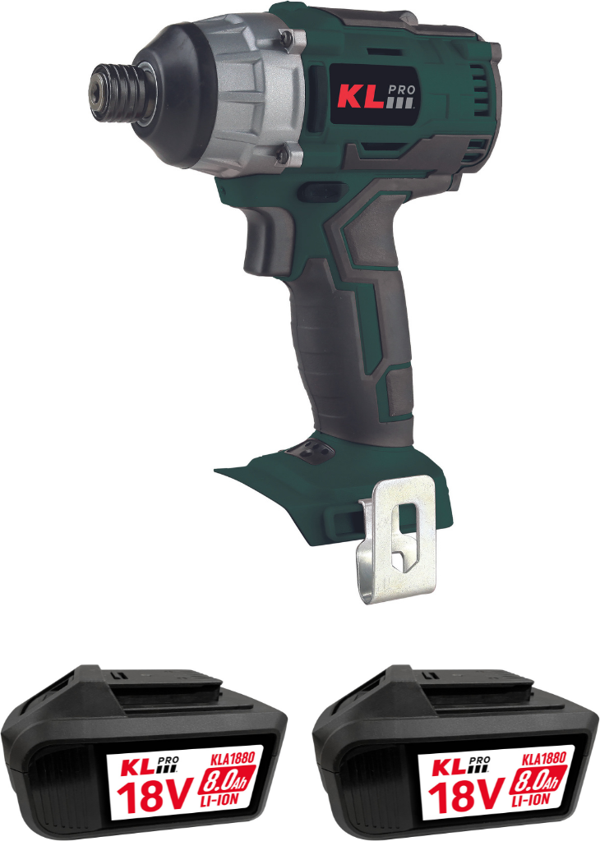 Klpro18Volt/8.0Ah Li-ion Kömürsüz Prof. Torklu Darbeli Vidalama Kldv18B-80 - Image 1