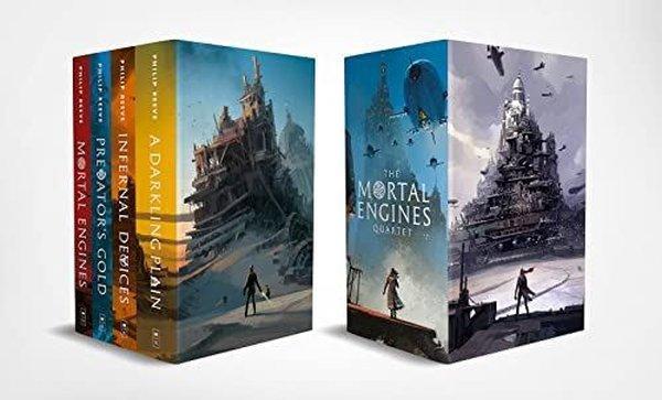 Mortal Engines (Ian McQue boxset x4) (Mortal Engines Quartet) - Billy Cross- Author - Image 1
