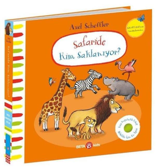 Safaride Kim Saklanıyor? Keçe Kapakçıklı Kitap - Beta Kids - Image 1