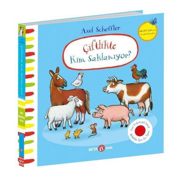 Çiftlikte Kim Saklanıyor? Keçe Kapakçıklı Kitap - Beta Kids - Image 1