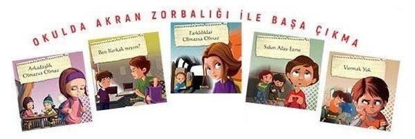 Okulda Akran Zorbalığı İle Başak Çıkma Seti - 5 Kitap Takım - Kaknüs Yayınları - Image 1
