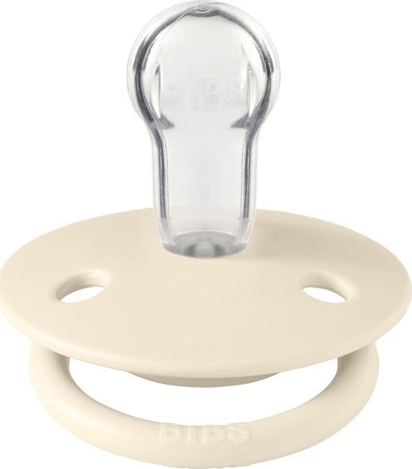 Bibs De Lux Silikon Emzik - Ivory - Image 1