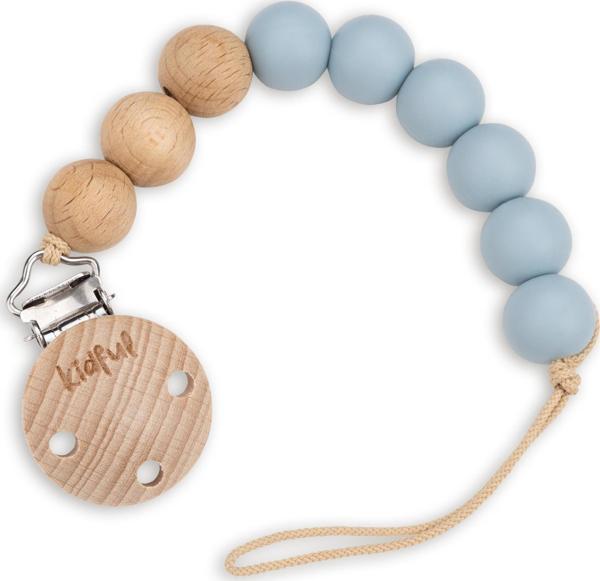 Kidful Boncuk Emzik Askısı - Dusty Blue - Image 1