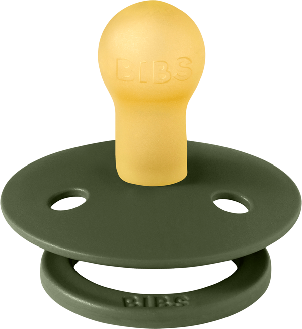 Bibs  Colour Kauçuk Emzik - Hunter Green - Image 1